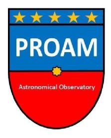 PROAM ASTRONOMICAL OBSERVATORY