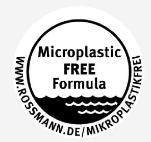 MICROPLASTIC FREE FORMULA WWW.ROSSMANN.DE/MIKROPLASTIKFREI, FIG