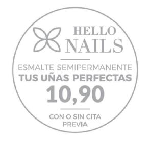 HELLO NAILS, ESMALTE SEMIPERMANENTE TUS UÑAS PERFECTAS 10,90 CON O SIN CITA PREVIA