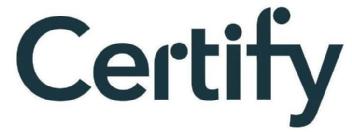 CERTIFY