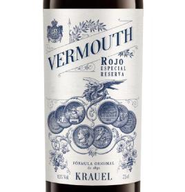 Vermouth Rojo Especial Reserva Fórmula original de 1892 Krauel