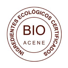 INGREDIENTES ECOLOGICOS CERTIFICADOS BIO ACENE