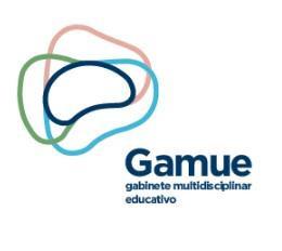 GAMUE GABINETE MULTIDISCIPLINAR EDUCATIVO