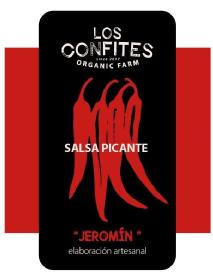 LOS CONFITES since 2017 ORGANIC FARM SALSA PICANTE 