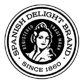 SPANISH DELIGHT BRAND SINCE 1860 REGISTERED TRADE MARK