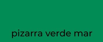 PIZARRA VERDE MAR