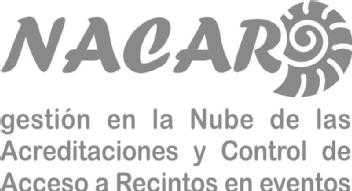 NACAR Gestión en la Nube de las Acreditaciones y Control de Acceso a Recintos en eventos