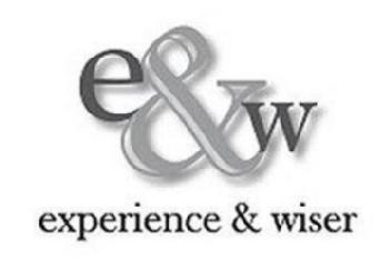 E&W EXPERIENCE & WISER