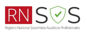 RNSOS Registro Nacional Socorristas Acuáticos Profesionales