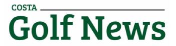 COSTA GOLF NEWS