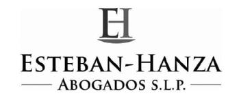 ESTEBAN-HANZA ABOGADOS S.L.P