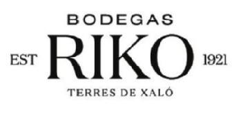 BODEGAS RIKO DESDE 1921 BODEGAS RIKO TERRES DE XALÓ EST 1921