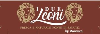 I DUE LEONI FRESCA E NATURALE FONTE DI SALUTE BY MONARCA