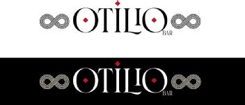 Símbolo de Nodo como anagrama laterales y tipografia Brand para OTILIO BAR