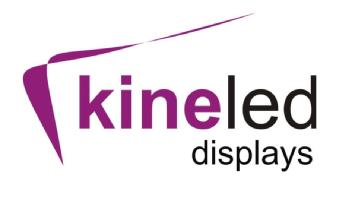 KINELED DISPLAYS