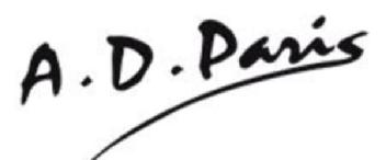 A. D. PARIS