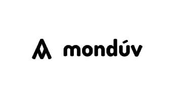 Texto con la palabra mondúv, escrito en tipografía Dosis una Sans Serif con acabados más redondeados y de estilo claro y limpio. El logotipo parte de Dosis Bold
