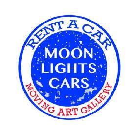 RENT A CAR MOON LIGHTS CARS MOVING ART GALLERY