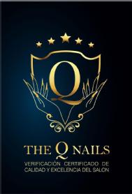 THE Q NAILS VERIFICACIÓN CERTIFICADO DE CALIDAD Y EXCELENCIA DEL SALON