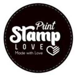 PRINT STAMP LOVE MADE WITH LOVE