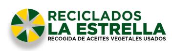 RECICLADOS LA ESTRELLA RECOGIDA DE ACEITES VEGETALES USADOS