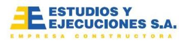 ESTUDIOS Y EJECUCIONES S.A. EMPRESA CONSTRUCTORA