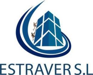 Es un logotipo con el nombre ESTRAVER