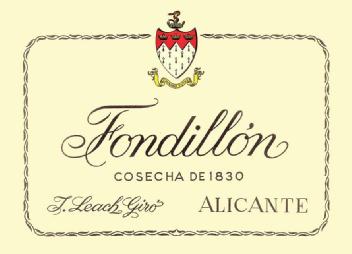 FONDILLÓN COSECHA DE 1830 J.LEACH GIRÓ ALICANTE CAVENDO TUTUS