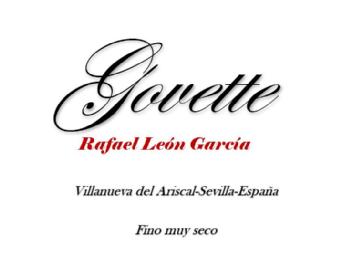 Govette, RAFAEL LEON GARCIA, FINO MUY SECO, VILLANUEVA DEL ARISCAL, SEVILLA: ESPAÑA