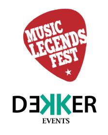 DEKKER EVENTS MUSIC LEGENDS FEST