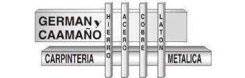 GERMAN Y CAAMAÑO HIERRO ACERO COBRE LATON CARPINTERIA METALICA