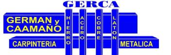 GERCA GERMAN Y CAAMAÑO HIERRO ACERO COBRE LATON CARPINTERIA METALICA