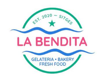 EST. 2020 - SITGES LA BENDITA GELATERIA BAKERY FRESH FOOD