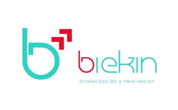 La marca Biekin lo compone la letra b y el nombre comercial biekin