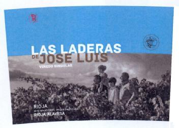 DB LAS LADERAS DE JOSE LUIS VIÑEDOS SINGULARES RIOJA DENOMINACION DE ORIGEN CALIFICADA RIOJA ALAVESA