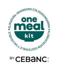 ONE MEAL KIT BY CEBANC ELIKADURA JASANGARRI ETA OSASUNGARRIA ALIMENTACION SOSTENIBLE Y SALUDABLE