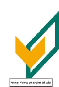 Premios Valores por Encima del Valor