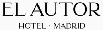 EL AUTOR HOTEL MADRID