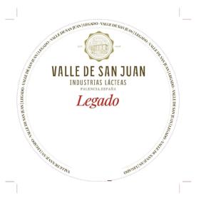 VALLE DE SAN JUAN INDUSTRIAS LÁCTEAS LEGADO EST.1998 PALENCIA.ESPAÑA VALLE DE SAN JUAN LEGADO