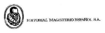 EDITORIAL MAGISTERIO ESPAÑOL, S.A