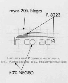 IN CO ACM INDUSTRIA COMPLEMENTARIA DEL ACCESORIO DEL MEDITERRANEO
