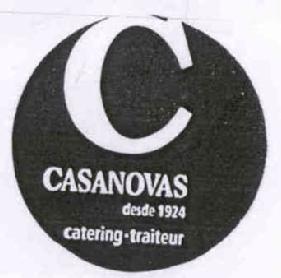 C CASANOVAS DESDE 1924 CATERING-TRAITEUR