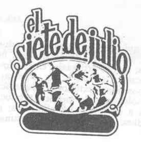 EL SIETE DE JULIO