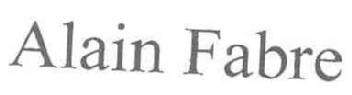 ALAIN FABRE