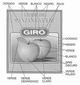 LICOR DE MANZANA VERDE GIRO