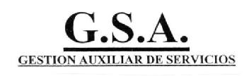 G.S.A. GESTION AUXILIAR DE SERVICIOS