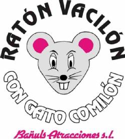 RATON VACILON CON GATO COMILON BAÑULS ATRACCIONES S.L