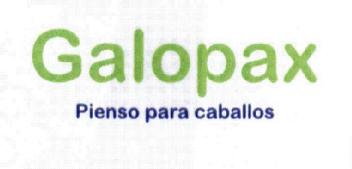 GALOPAX PIENSO PARA CABALLOS