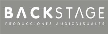 BACKSTAGE PRODUCCIONES AUDIOVISUALES