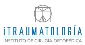 ITRAUMATOLOGÍA INSTITUTO DE CIRUGÍA ORTOPÉDICA